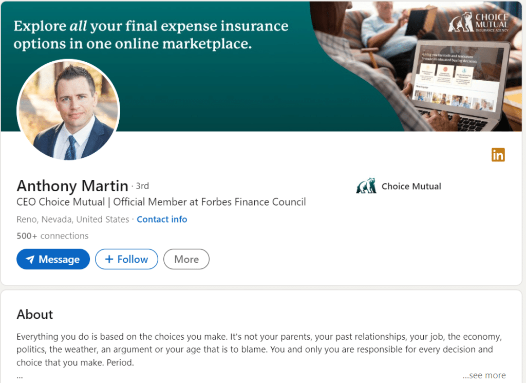 anthony martin linkedin profile