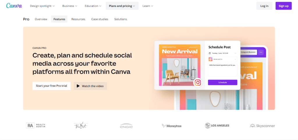 Canva Website