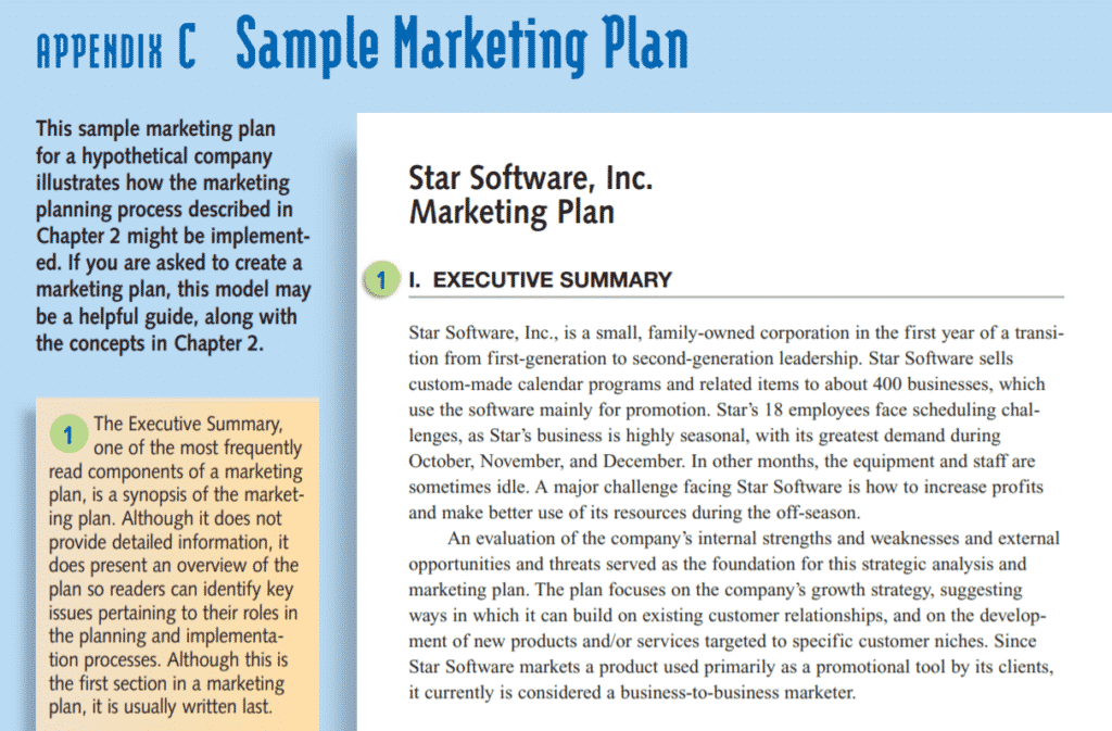 Executive summary example