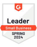 G2 Spring 2024 SocialBee badge