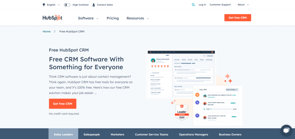 hubspot crm