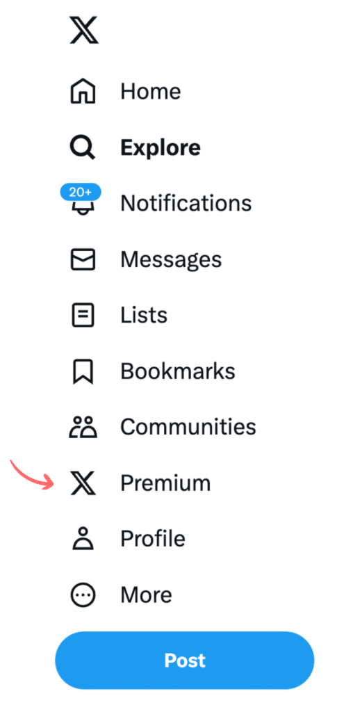 Creating an X (Twitter) Premium Account