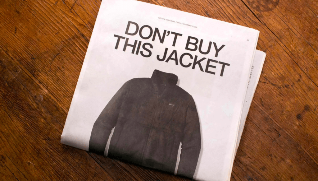 patagonia dont buy this jacket