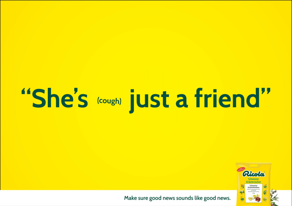 Ricola copywriting example