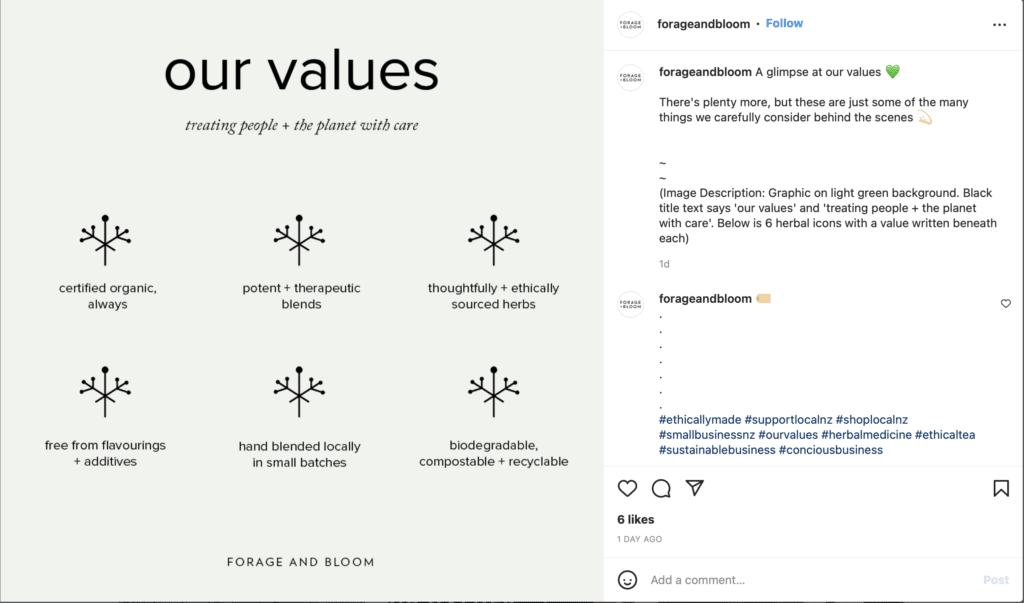 company values