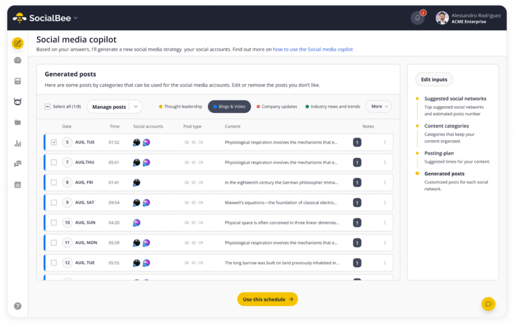 socialbee tool