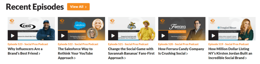 Social Pros Podcast