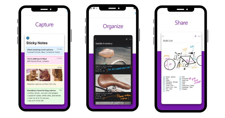 microsoft onenote app